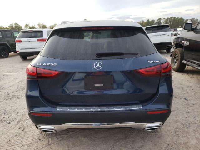 W1N4N4HB9MJ248174 - 2021 MERCEDES-BENZ GLA 250 4MATIC BLUE photo 6