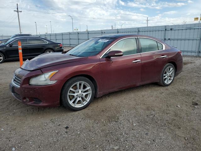 1N4AA5AP0AC825567 - 2010 NISSAN MAXIMA S BURGUNDY photo 1