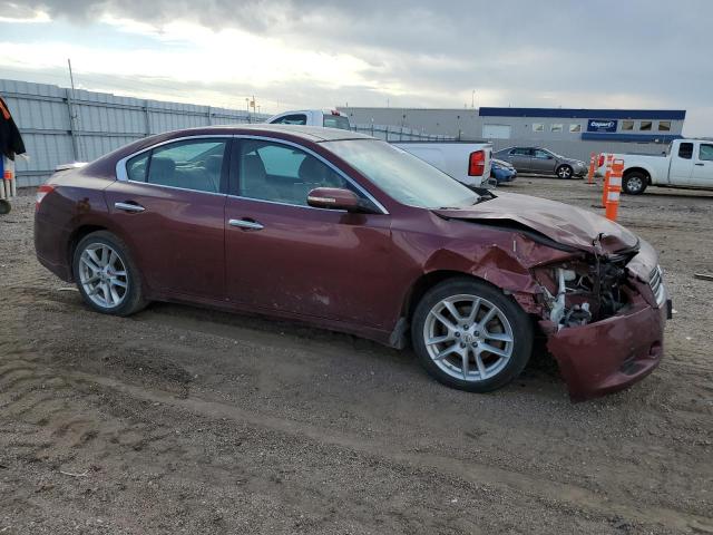 1N4AA5AP0AC825567 - 2010 NISSAN MAXIMA S BURGUNDY photo 4