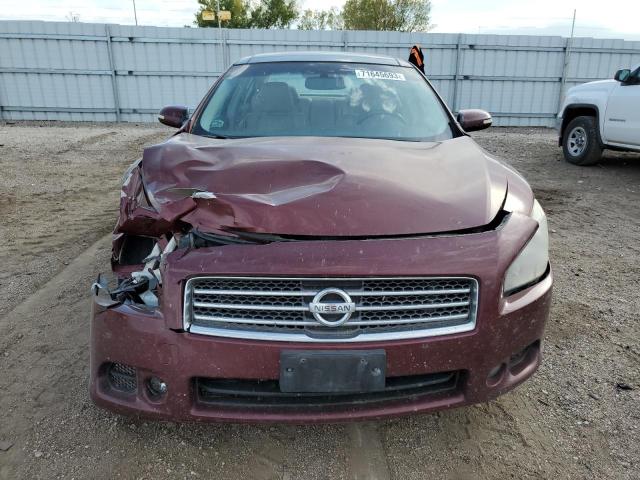 1N4AA5AP0AC825567 - 2010 NISSAN MAXIMA S BURGUNDY photo 5