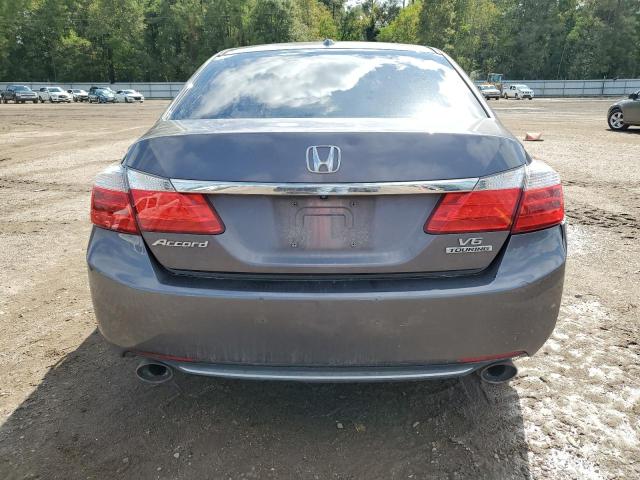 1HGCR3F94FA003742 - 2015 HONDA ACCORD TOURING GRAY photo 6