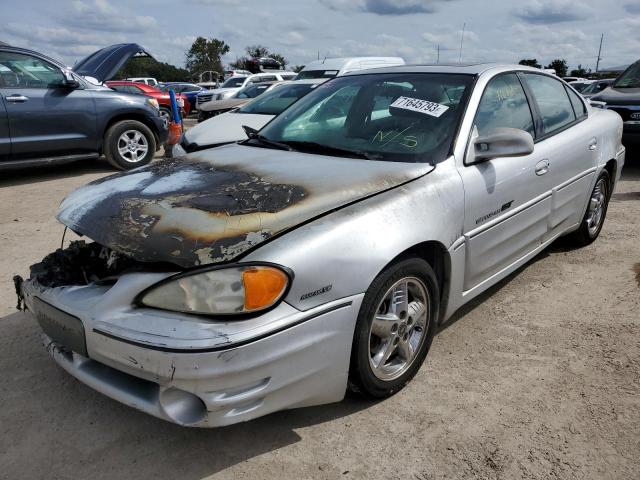 1G2NW52E11C255481 - 2001 PONTIAC GRAND AM GT SILVER photo 1