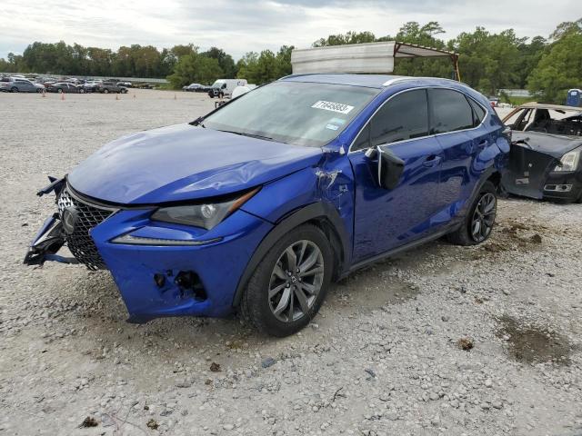 JTJYARBZXK2117282 - 2019 LEXUS NX 300 BASE 蓝色 照片 1