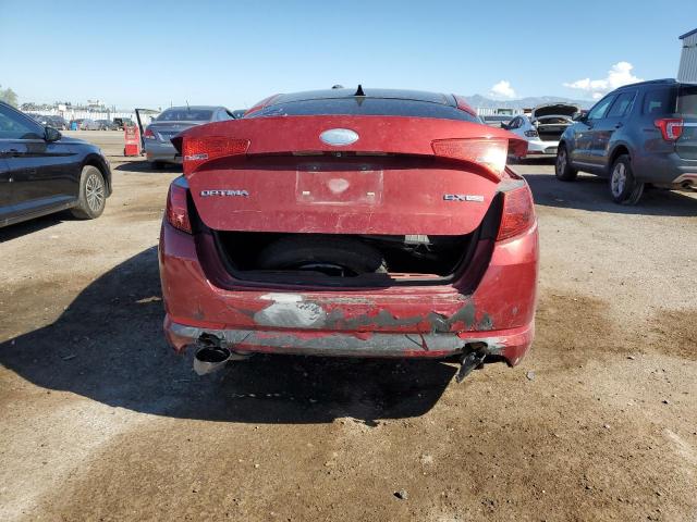 5XXGN4A78DG240369 - 2013 KIA OPTIMA EX RED photo 6