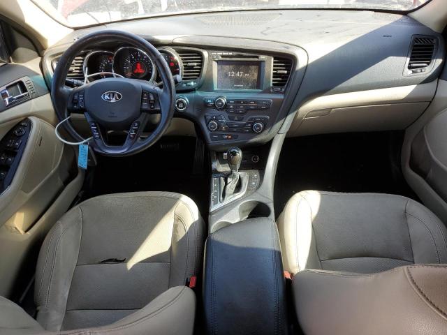 5XXGN4A78DG240369 - 2013 KIA OPTIMA EX RED photo 8