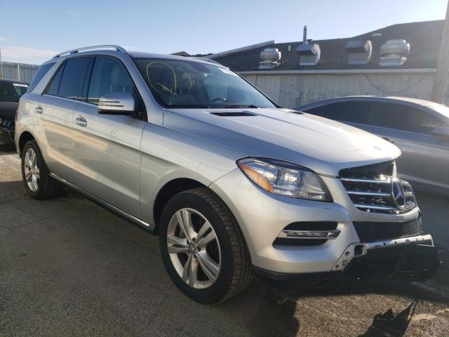 4JGDA5HB0DA264056 - 2013 MERCEDES-BENZ ML 350 4MATIC SILVER photo 4