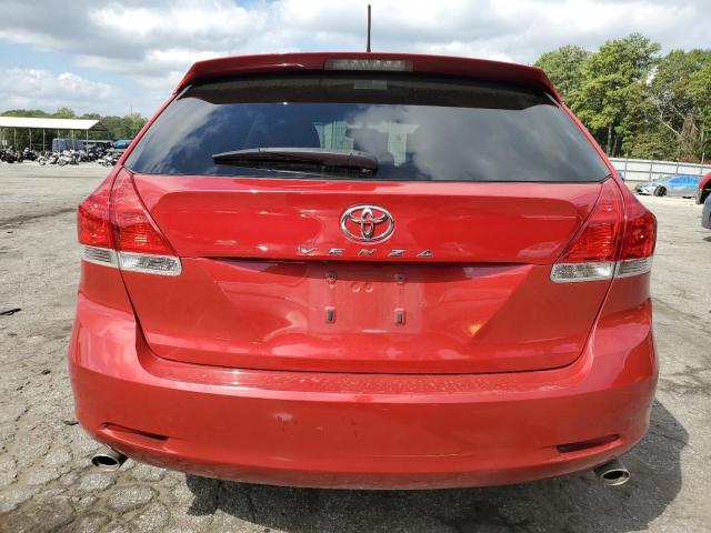 4T3ZK3BB2BU044940 - 2011 TOYOTA VENZA RED photo 6