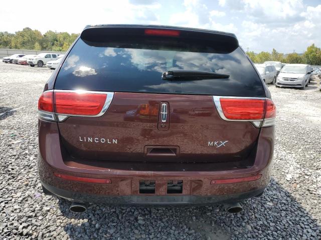 2LMDJ6JK2CBL14432 - 2012 LINCOLN MKX 栗色 照片 6