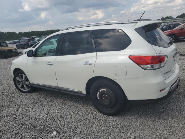 5N1AR2MM3FC718194 - 2015 NISSAN PATHFINDER S WHITE photo 2