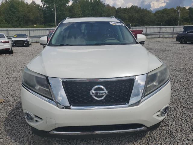 5N1AR2MM3FC718194 - 2015 NISSAN PATHFINDER S WHITE photo 5