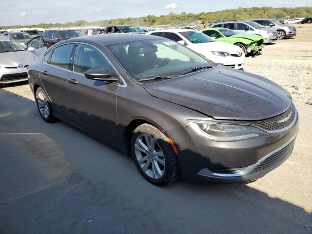 1C3CCCAB3FN561511 - 2015 CHRYSLER 200 LIMITED GRAY photo 4