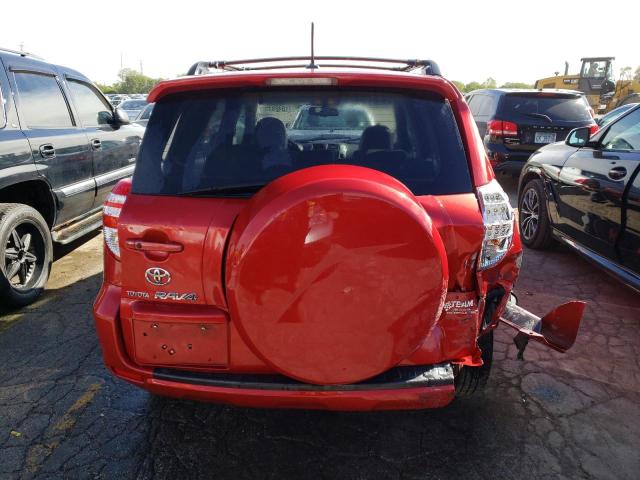 2T3YF4DV3AW039032 - 2010 TOYOTA RAV4 LIMITED RED photo 6