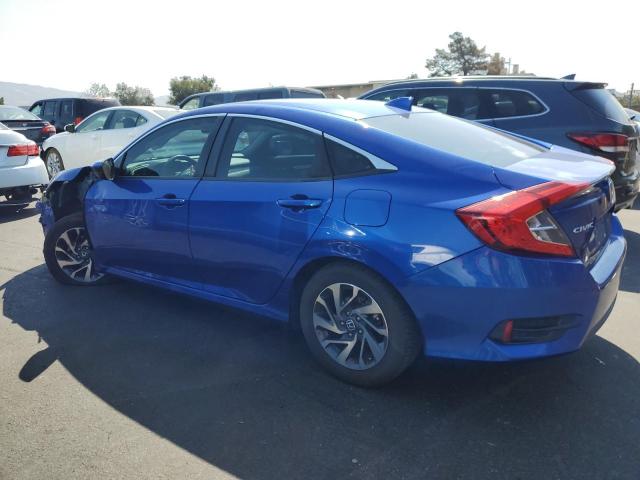19XFC2F76JE208815 - 2018 HONDA CIVIC EX BLUE photo 2