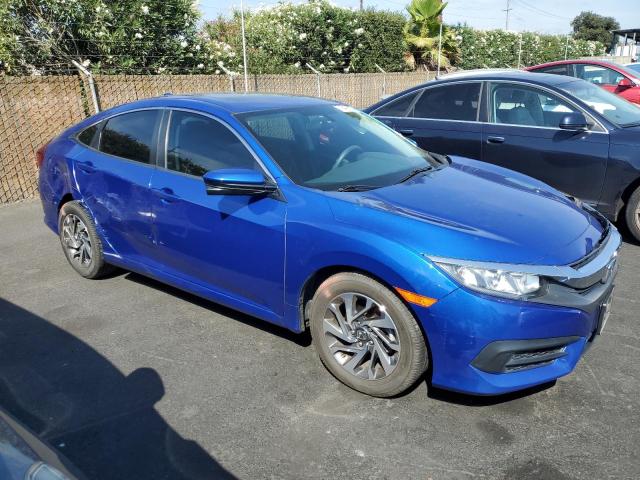 19XFC2F76JE208815 - 2018 HONDA CIVIC EX BLUE photo 4