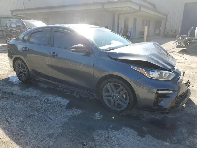 3KPF34AD5ME372652 - 2021 KIA FORTE GT LINE CHARCOAL photo 4