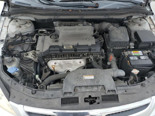 KMHDB8AEXAU058384 - 2010 HYUNDAI ELANTRA TO GLS SILVER photo 11