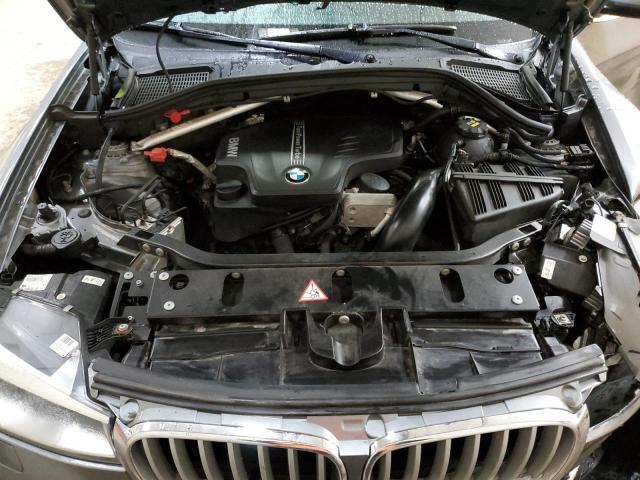 5UXWX9C56G0D76389 - 2016 BMW X3 XDRIVE28I SILVER photo 12