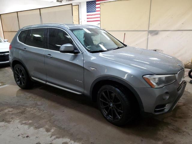 5UXWX9C56G0D76389 - 2016 BMW X3 XDRIVE28I SILVER photo 4