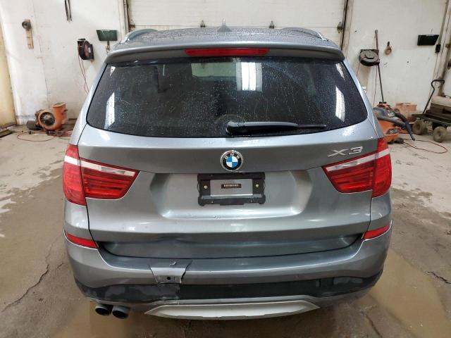 5UXWX9C56G0D76389 - 2016 BMW X3 XDRIVE28I SILVER photo 6