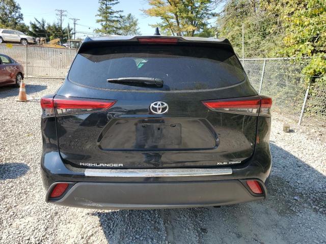 5TDHZRBH7LS030419 - 2020 TOYOTA HIGHLANDER XLE Siyah fotoğraf 6