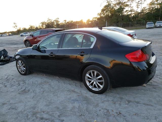 JNKBV61F37M824155 - 2007 INFINITI G35 BLACK photo 2