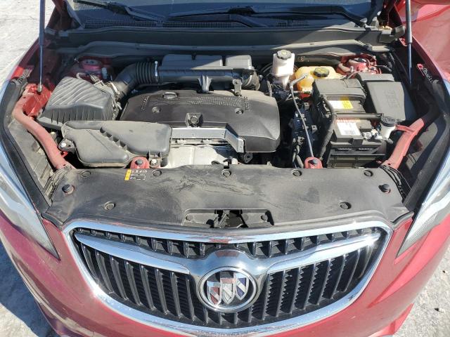 LRBFXCSA7KD016235 - 2019 BUICK ENVISION ESSENCE RED photo 12