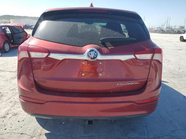 LRBFXCSA7KD016235 - 2019 BUICK ENVISION ESSENCE RED photo 6