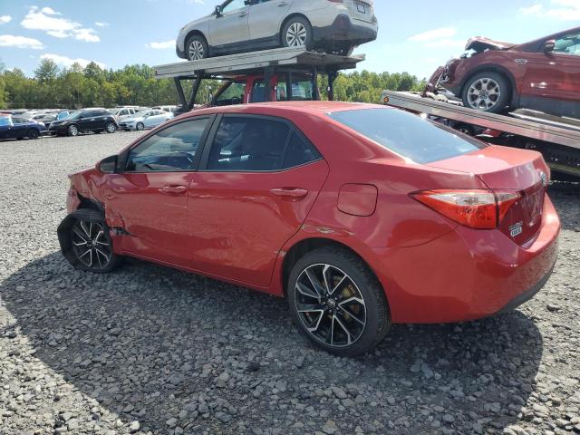 2T1BURHE3HC797654 - 2017 TOYT COROLLA L RED photo 2
