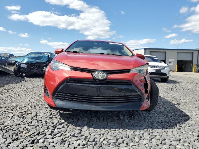 2T1BURHE3HC797654 - 2017 TOYT COROLLA L RED photo 5