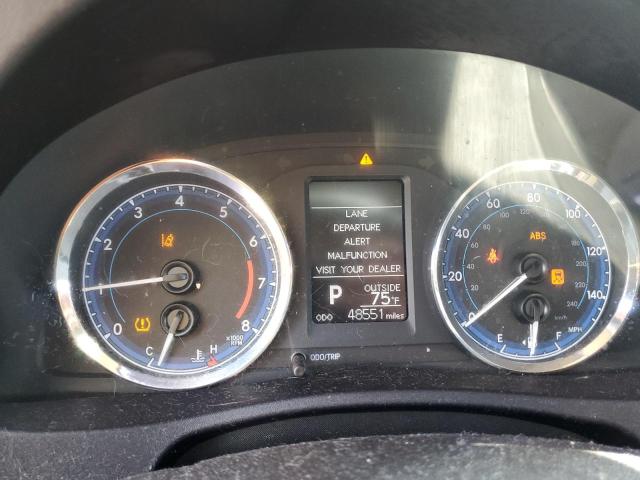 2T1BURHE3HC797654 - 2017 TOYT COROLLA L RED photo 9