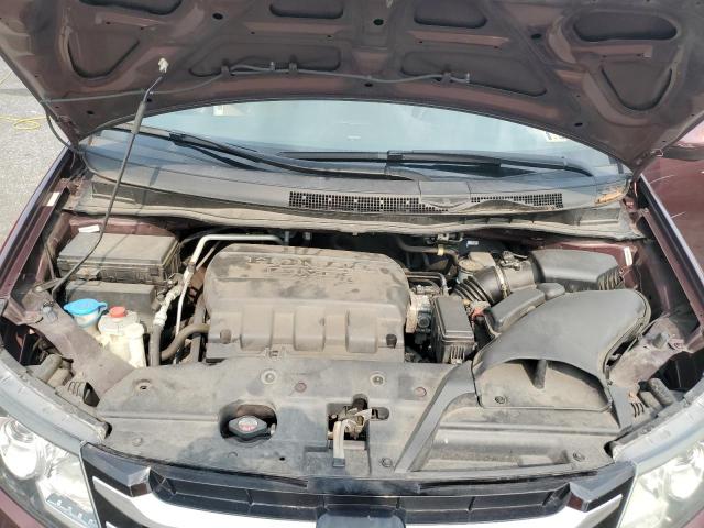 5FNRL5H6XEB097348 - 2014 HONDA ODYSSEY EXL Bordo foto 12