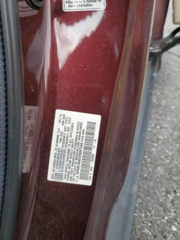 5FNRL5H6XEB097348 - 2014 HONDA ODYSSEY EXL Bordo foto 14