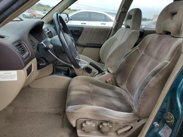 JF1SF65561G701722 - 2001 SUBARU FORESTER S GREEN photo 7