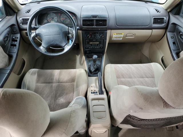 JF1SF65561G701722 - 2001 SUBARU FORESTER S GREEN photo 8