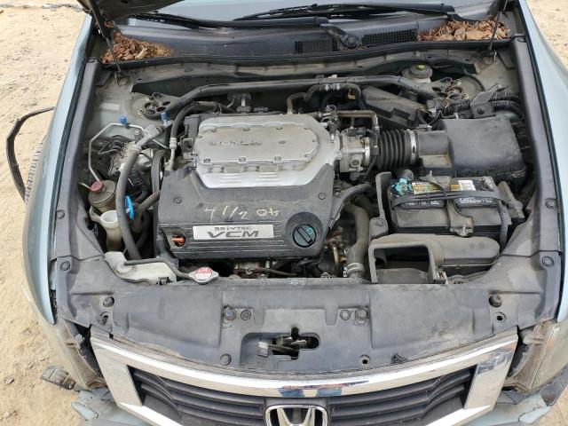 1HGCP368X9A030333 - 2009 HONDA ACCORD EXL GREEN photo 11