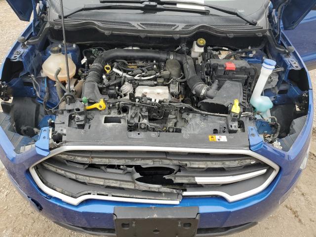 MAJ3P1TE3JC174382 - 2018 FORD ECOSPORT SE BLUE photo 11