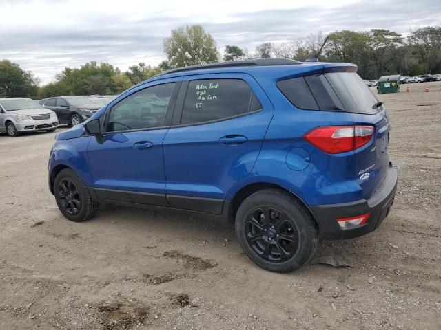 MAJ3P1TE3JC174382 - 2018 FORD ECOSPORT SE BLUE photo 2