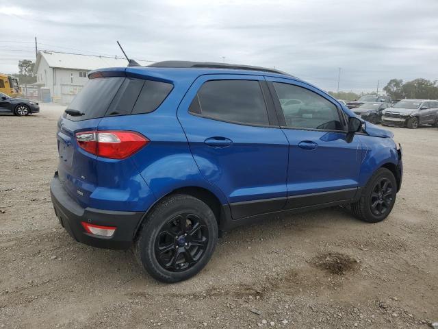 MAJ3P1TE3JC174382 - 2018 FORD ECOSPORT SE BLUE photo 3