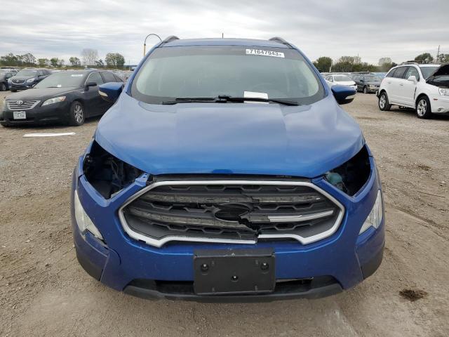 MAJ3P1TE3JC174382 - 2018 FORD ECOSPORT SE BLUE photo 5