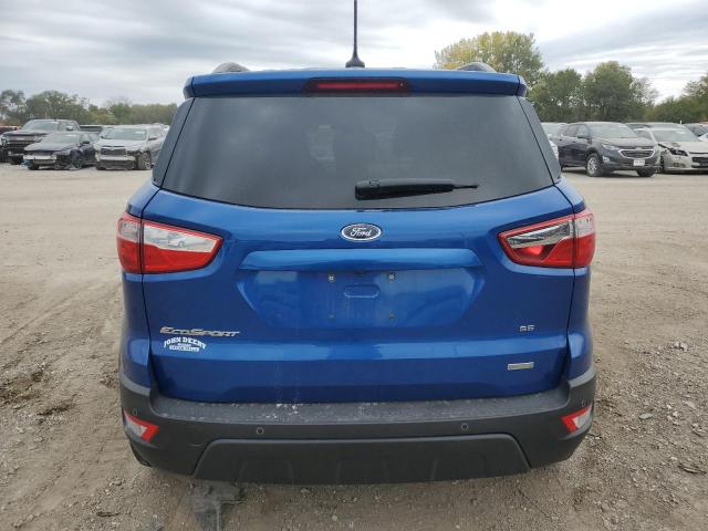 MAJ3P1TE3JC174382 - 2018 FORD ECOSPORT SE BLUE photo 6