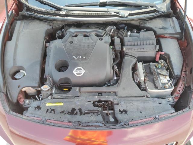 1N4AA5AP2DC817183 - 2013 NISSAN MAXIMA S 勃艮第红 照片 11