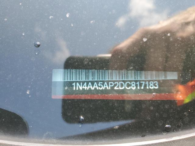 1N4AA5AP2DC817183 - 2013 NISSAN MAXIMA S 勃艮第红 照片 12