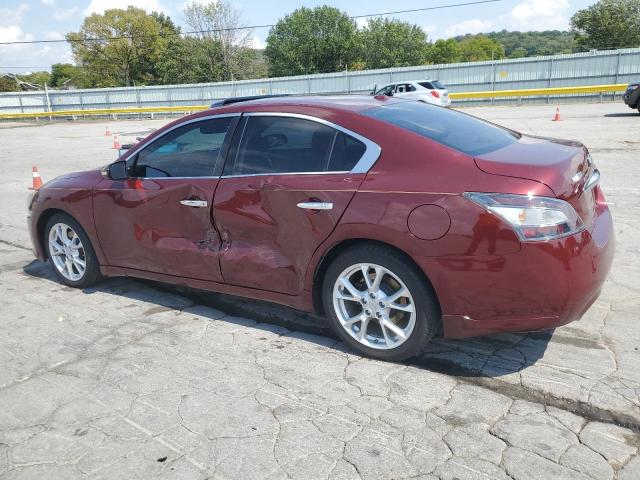1N4AA5AP2DC817183 - 2013 NISSAN MAXIMA S 勃艮第红 照片 2