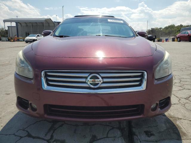 1N4AA5AP2DC817183 - 2013 NISSAN MAXIMA S 勃艮第红 照片 5