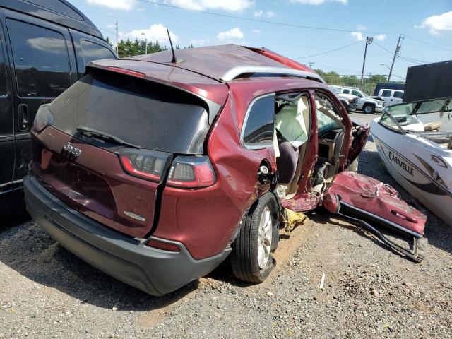 1C4PJMCB1KD336252 - 2019 JEEP CHEROKEE LATITUDE BURGUNDY photo 3