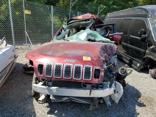 1C4PJMCB1KD336252 - 2019 JEEP CHEROKEE LATITUDE BURGUNDY photo 5