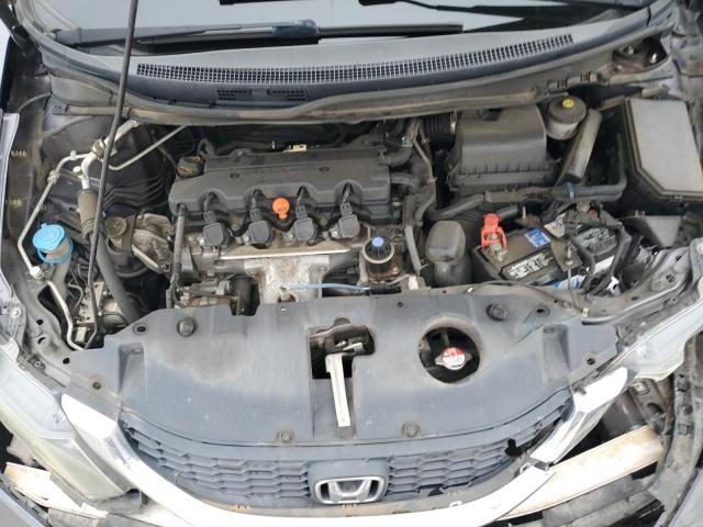 19XFB2F50EE054268 - 2014 HONDA CIVIC LX GRAY photo 11