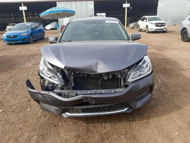 1HGCR3F88GA007575 - 2016 HONDA ACCORD EXL GRAY photo 5