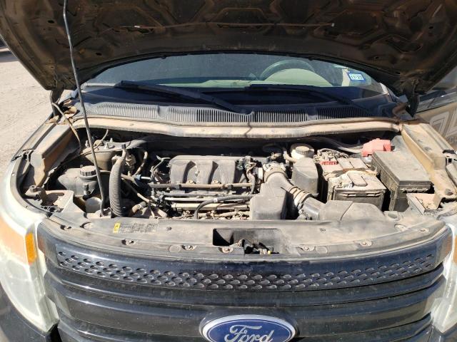 1FM5K8AR6DGC40433 - 2013 FORD EXPLORER POLICE INTERCEPTOR BLACK photo 11