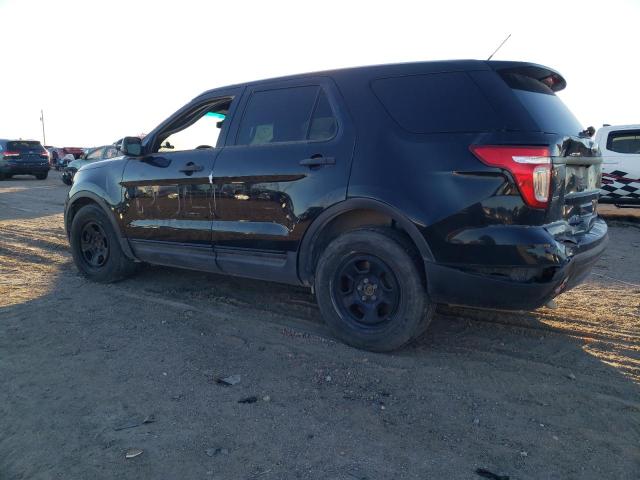 1FM5K8AR6DGC40433 - 2013 FORD EXPLORER POLICE INTERCEPTOR BLACK photo 2